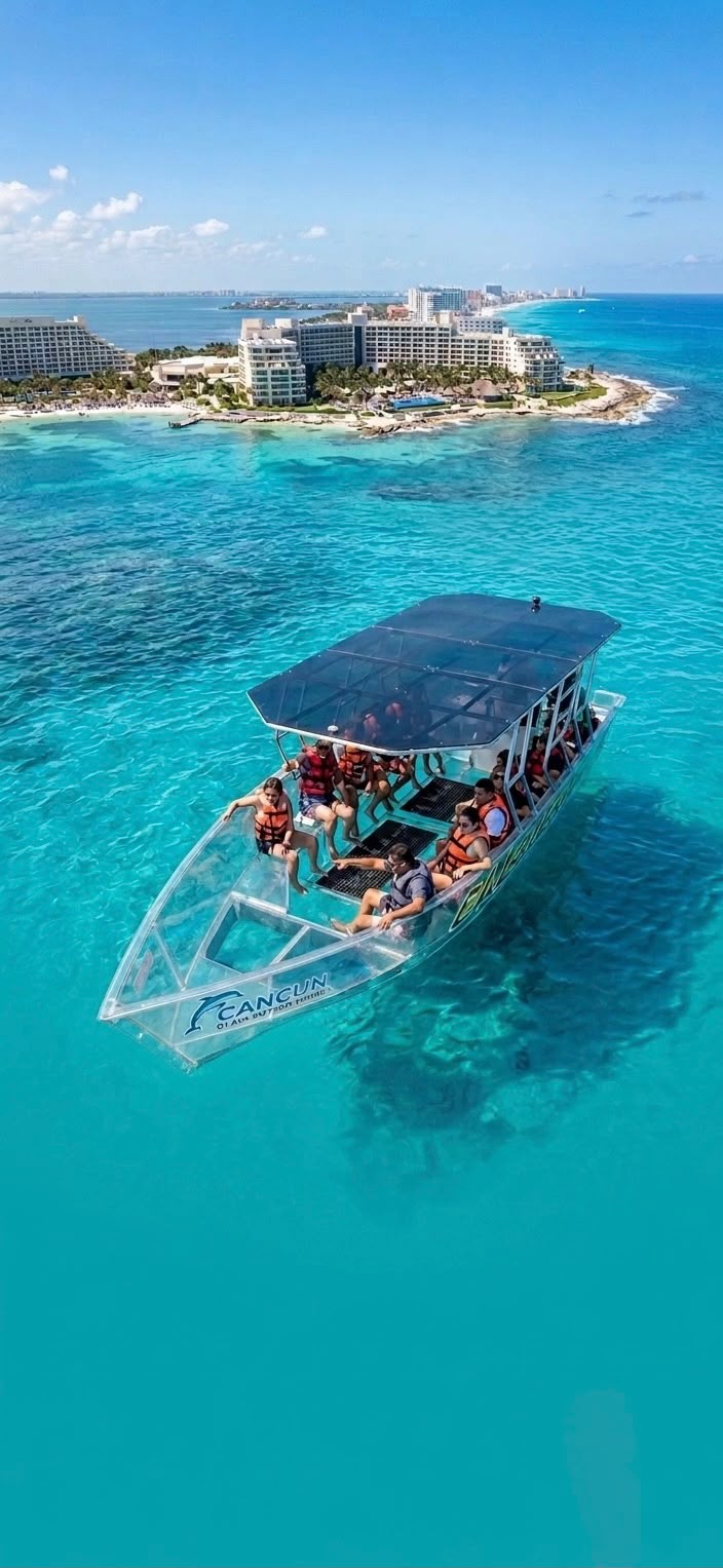 Lancha transparente - Cancún - foto 1