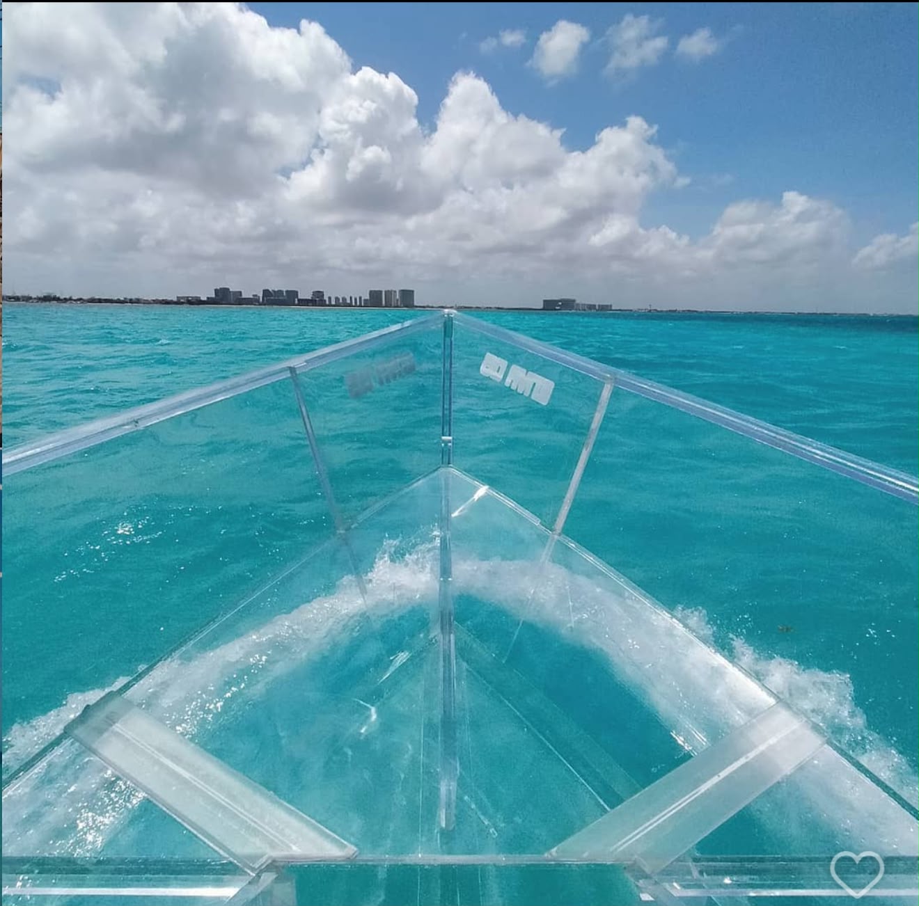Lancha transparente - Cancún - miniatura 5